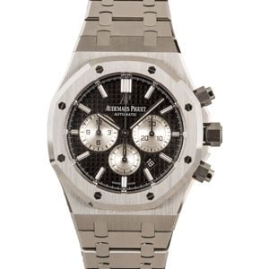 Audemars Piguet Royal Oak Chronograph Black Dial