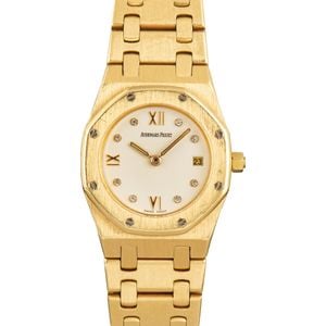 Ladies Audemars Piguet Royal Oak 18k Yellow Gold