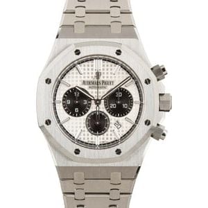 Audemars Piguet Royal Oak Selfwinding Chronograph Silver Dial