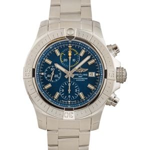 Breitling Avenger Chronograph 45 Stainless Steel Blue Dial