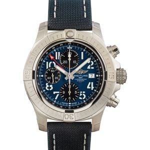 Breitling Avenger Chronograph GMT 45 Blue Dial