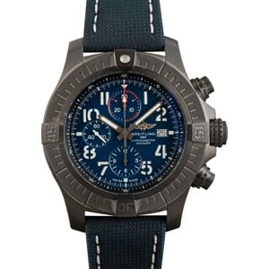 Breitling Super Avenger Chronograph 48 Night Mission Blue Dial