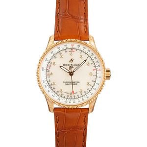 Breitling Navitimer Automatic 35 18k Red Gold