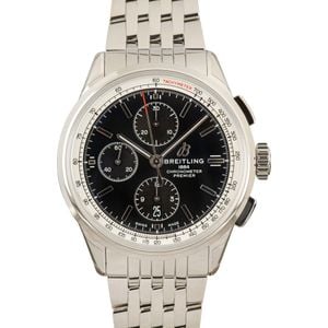 Breitling Premier Chronograph 42 Black Dial