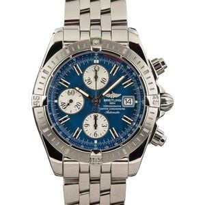 Breitling Chronomat Evolution Blue Dial