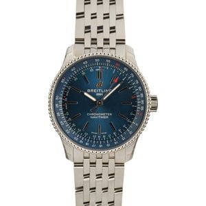 Breitling Navitimer Automatic 35 Stainless Steel Blue Dial