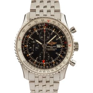 Breitling Navitimer Chronograph GMT 46 Black Dial