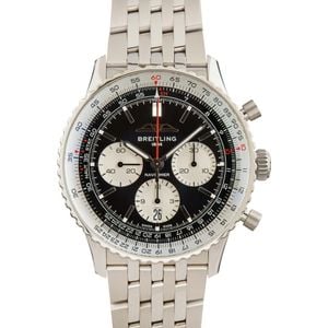 Breitling Navitimer B01 Chronograph 43 Black Dial