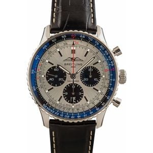 Breitling Navitimer B01 Chronograph 43 Silver Dial