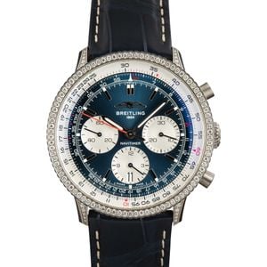 Breitling Navitimer B01 Chronograph 41 Diamond Bezel