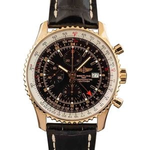 Breitling Navitimer World Chronograph Leather Strap