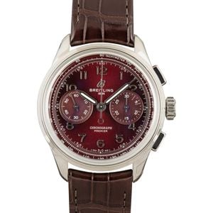 Breitling Premier B09 Chronograph 40 Red Dial