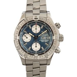 Breitling Superocean Chronograph Blue Dial