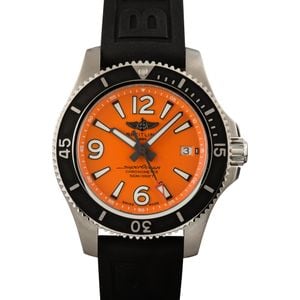 Breitling Superocean Automatic Orange Dial