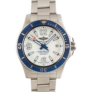 Breitling Superocean Automatic Blue Bezel