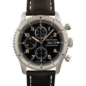 Pre-Owned Breitling Aviator 8 Stainless Steel