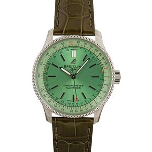 Breitling Navitimer Green Dial