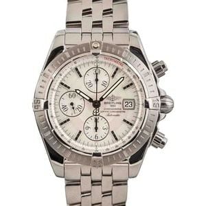 Breitling Chronomat Evolution Mother of Pearl Dial