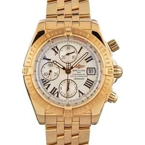 Breitling Chronomat 18k Rose Gold