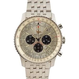 Breitling Navitimer 50th Anniversary Silver Dial