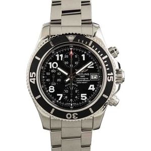 Breitling Superocean Chronograph Black Dial