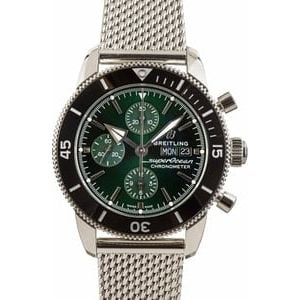 Breitling Superocean Heritage Chronograph 44 Green Dial