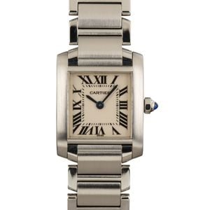 Pre-Owned Cartier Tank Francaise Stainless Steel