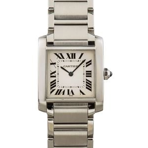 Cartier Tank Francaise Steel