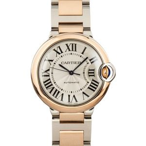 Cartier Ballon Bleu Steel & 18k Rose Gold