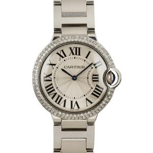 Used Cartier Ballon Bleu Stainless Steel