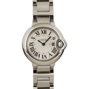 Cartier Ballon Bleu Stainless Steel 28MM