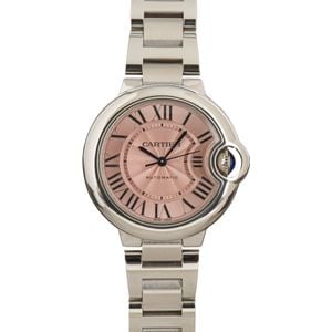 Cartier Ballon Bleu Pink Roman Dial