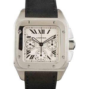 Cartier Santos 100 Stainless Steel