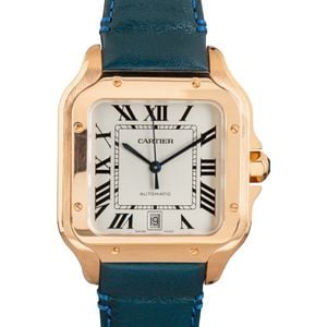 Pre-Owned Santos de Cartier 18k Rose Gold