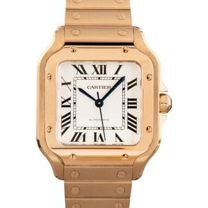 Cartier Santos De Cartier 18k Rose Gold