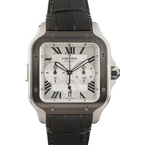 Cartier Santos De Cartier Chronograph Extra Large