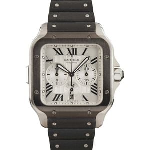 Cartier Santos De Cartier Chronograph Extra Large Model