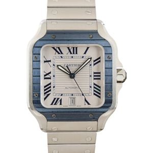 Used Cartier Santos De Cartier Stainless Steel Large Model