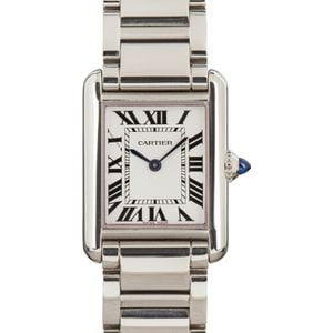 Cartier Tank Must Silver Dial Small Model