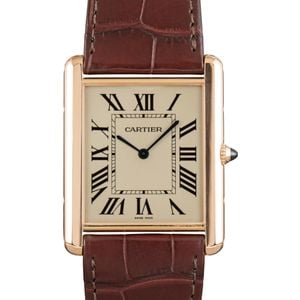 Cartier Tank Louis 18k Rose Gold