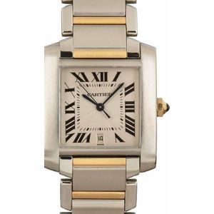 Pre-Owned Cartier Tank Francaise Steel & Gold