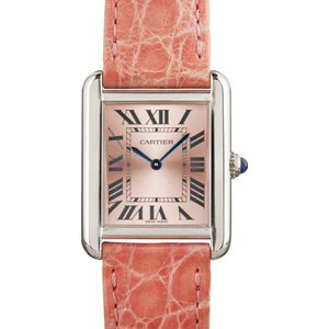 Cartier Tank Solo Pink Dial