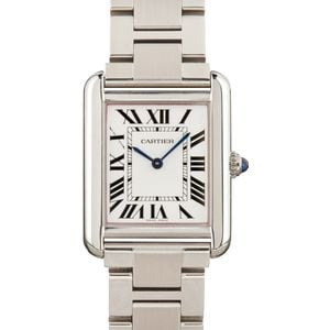 Cartier Tank Solo Small Model Silver Dial