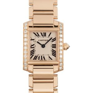 Cartier Tank Francaise Watch 18k Rose Gold