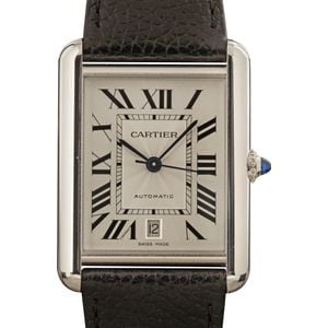 Cartier Tank Must Watch Stainless Steel Extra Large Model