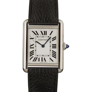 Cartier Tank Must Stainless Steel