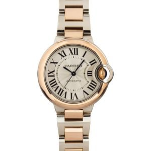 Cartier Ballon Bleu Steel & Rose Gold