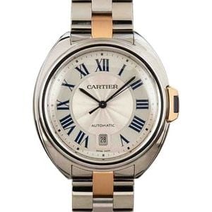 Cartier Cle De Cartier Stainless Steel & 18k Rose Gold