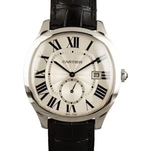 Pre-Owned Cartier Drive De Cartier Silver Dial