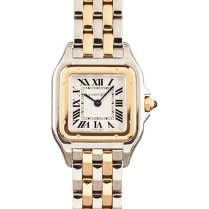 Panthere Small Model de Cartier Steel & Yellow Gold